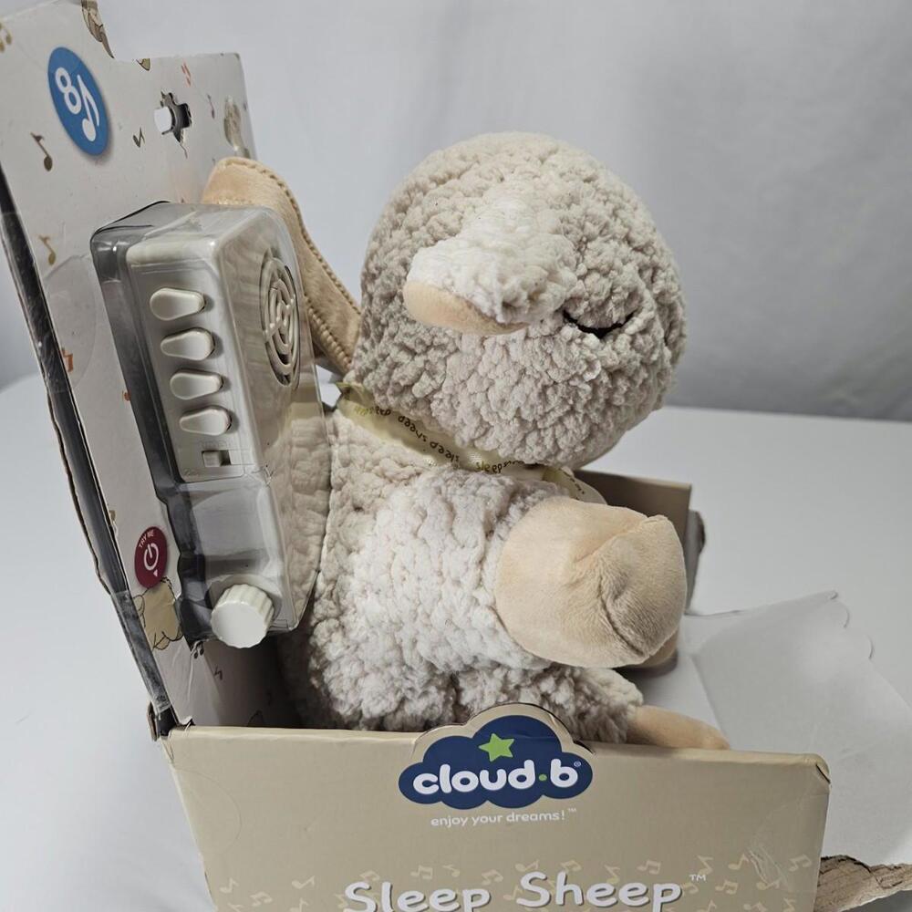 Cloud b Sleep Sheep On The Go White Noise Sound Machine New in Box Damaged Box - Picture 5 of 8